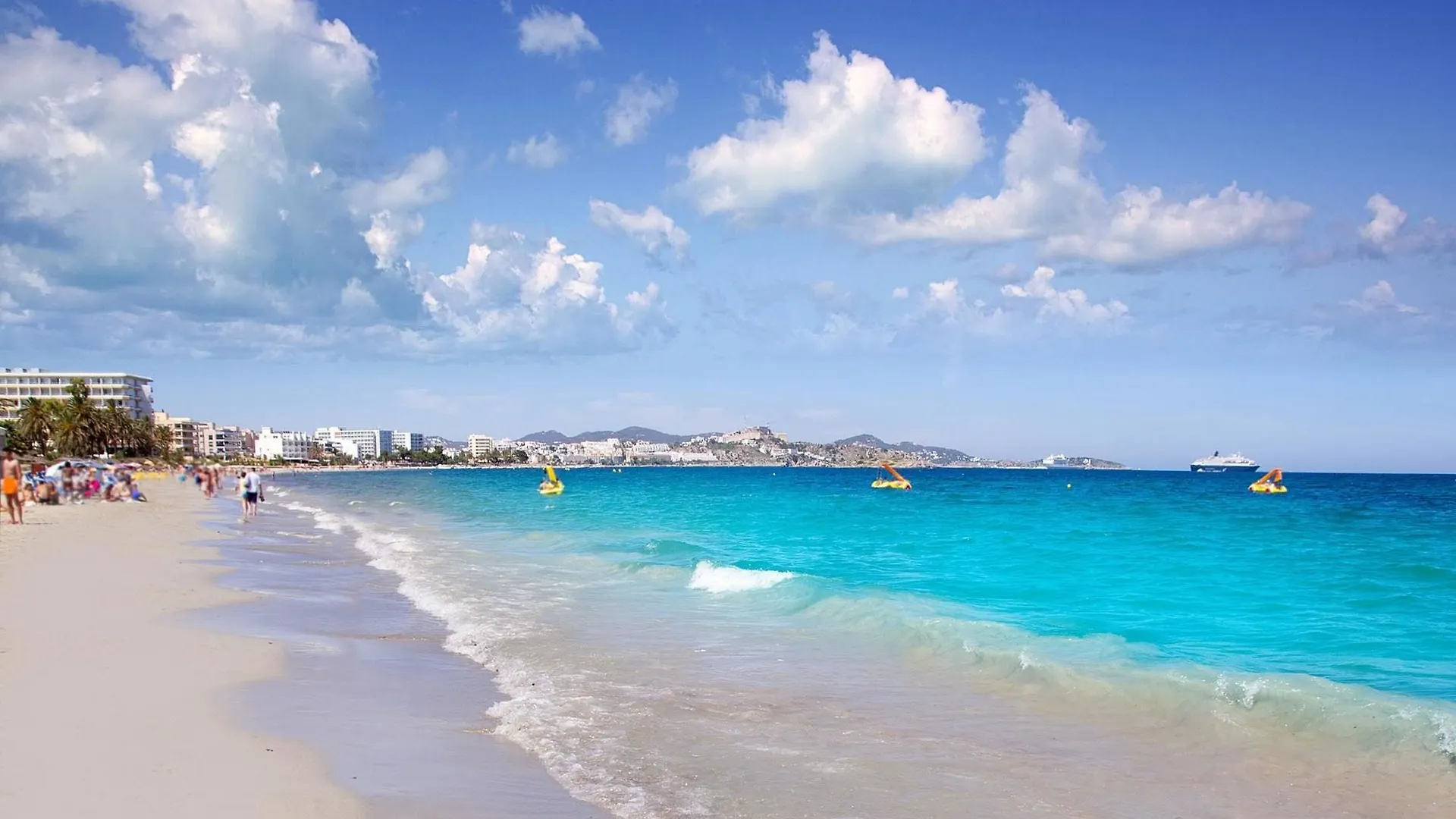Apartment With One Bedroom In Eivissa, With Balcony And Wifi - 100 M F Sant Jordi de ses Salines